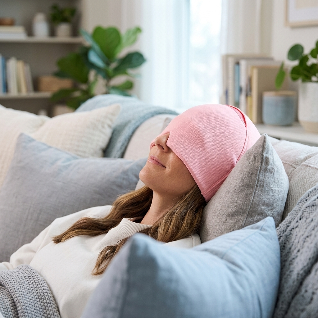 Gorro de Gel para dolor de cabeza
